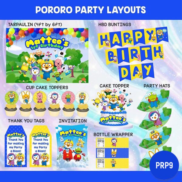 Pororo Party Layouts Thumbnail