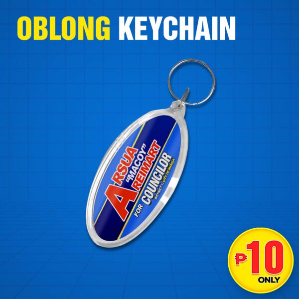 Oblong Keychain Thumbnail