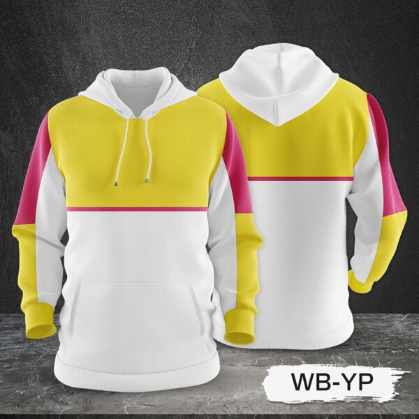 3 Color Combination Hoodie Jacket Full Print Sublimation Thumbnail