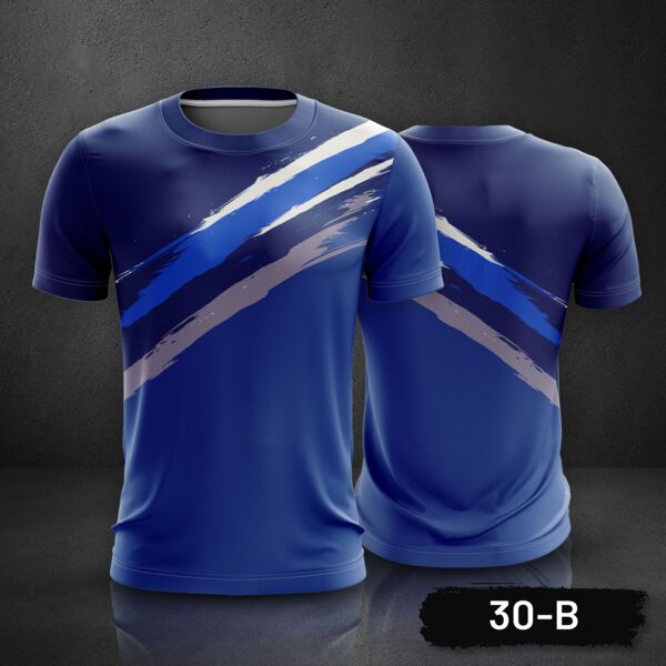 Grunge Design Roundneck Full Print Sublimation Shirt Thumbnail