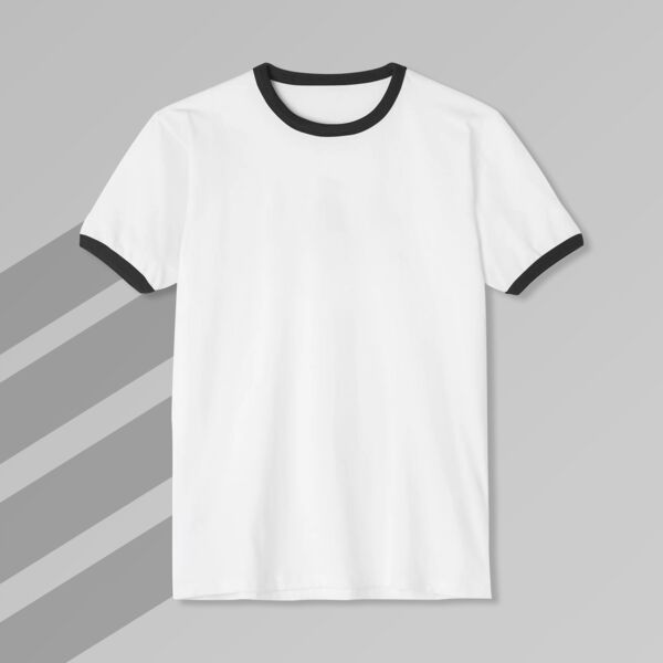 TC Ringer Cotton Roundneck T-shirt Thumbnail