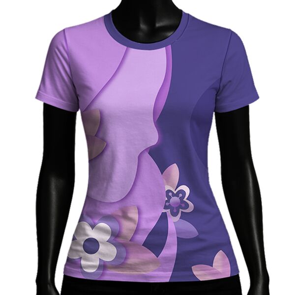 Women's Month Full Print Sublimation Roundneck Shirt Thumbnail