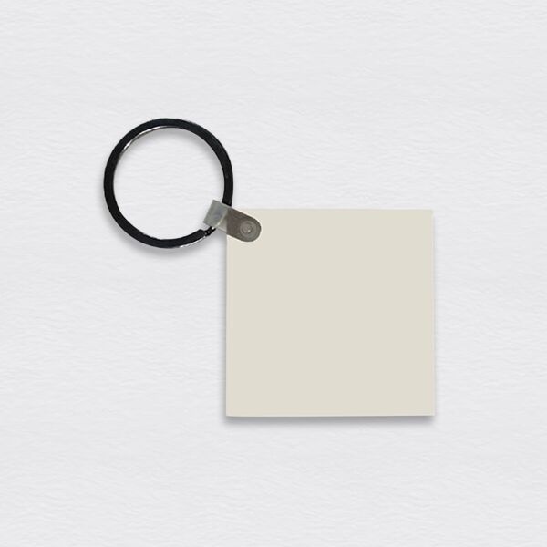 Wooden Square Keychain Thumbnail